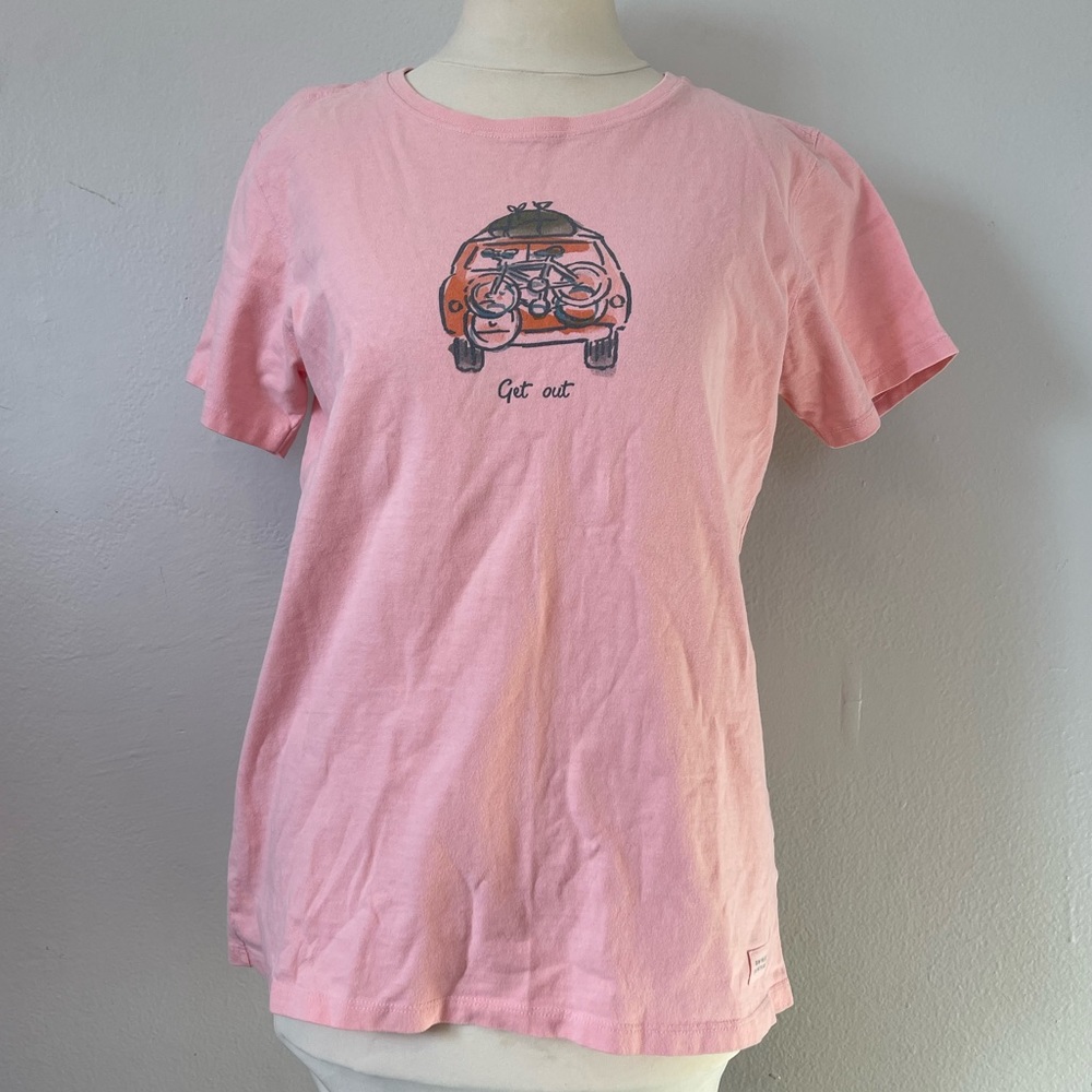 Life is Good “Get Out” graphic T-Shirt